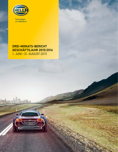 Miniature HELLA Rapport trimestriel 2015-2016-q1