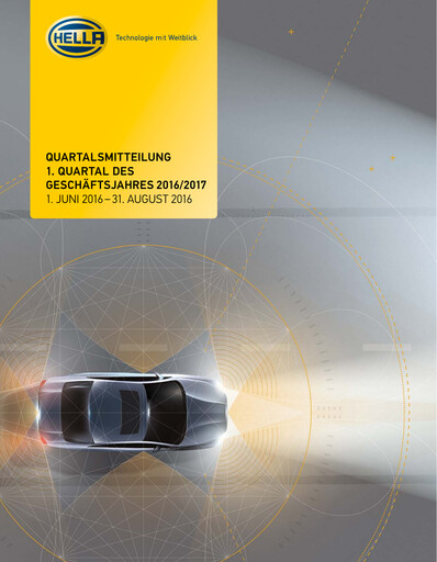 Miniature HELLA Rapport trimestriel 2016-2017-q1
