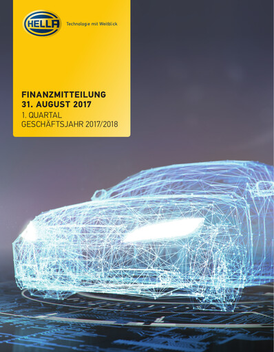 Miniature HELLA Rapport trimestriel 2017-2018-q1