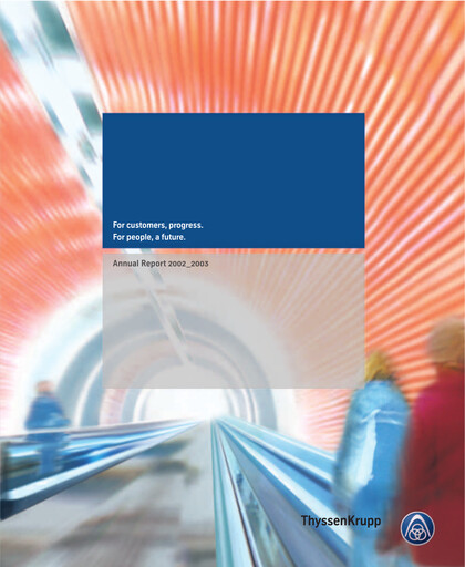 Thumbnail Thyssenkrupp Annual Report 2003