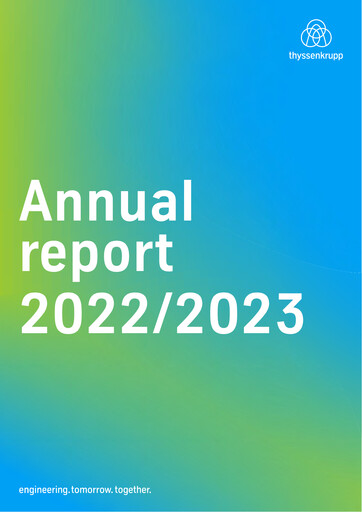 Thumbnail Thyssenkrupp Annual Report 2023