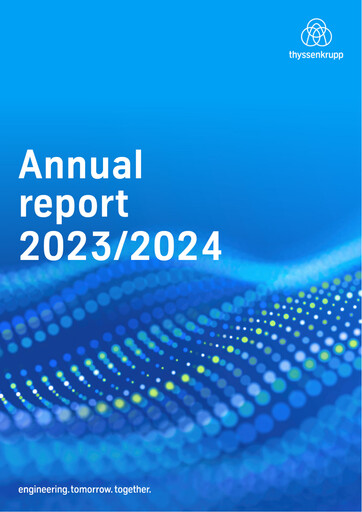 Thumbnail Thyssenkrupp Annual Report 2024