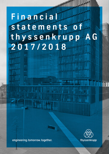 Thumbnail Thyssenkrupp Financial Statement 2018