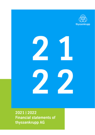 Thumbnail Thyssenkrupp Financial Statement 2022