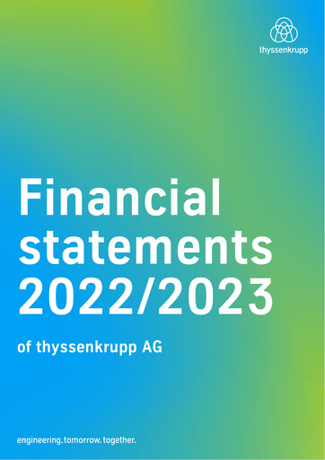 Thumbnail Thyssenkrupp Financial Statement 2023