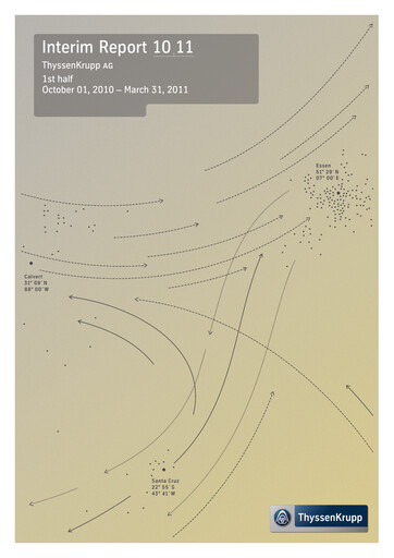 Thumbnail Thyssenkrupp Half-year Report 2011-h1