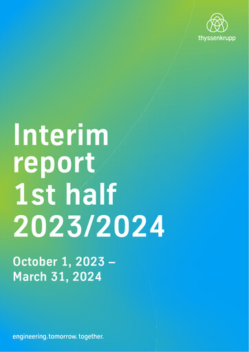 Thumbnail Thyssenkrupp Half-year Report 2024-h1
