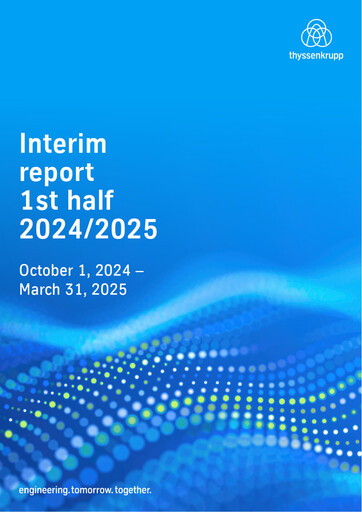 Thumbnail Thyssenkrupp Half-year Report 2025-h1