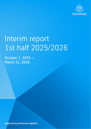Thumbnail Thyssenkrupp Half-year Report 2026-h1