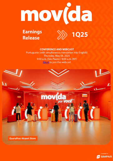 Thumbnail Movida Participações Quarterly Report 2025-q1