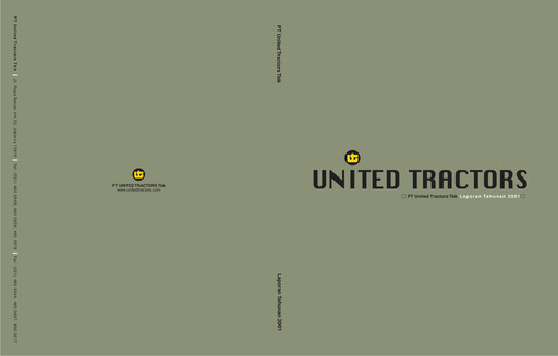 Thumbnail United Tractors
 Annual Report 2001