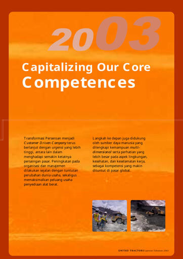 Thumbnail United Tractors
 Annual Report 2003