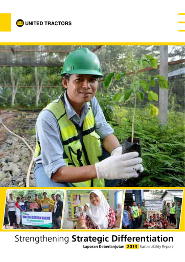 Miniature United Tractors
 Rapport de durabilité 2013