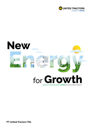 Miniature United Tractors
 Rapport de durabilité 2021