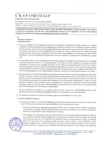 Thumbnail 3i Infotech
 Half-year Report 2025-h1