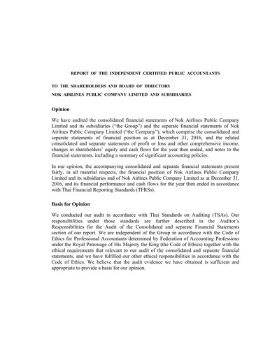 Thumbnail Nok Air Financial Statement 2016