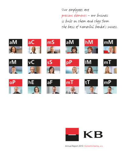 Thumbnail Komerční banka Annual Report 2010
