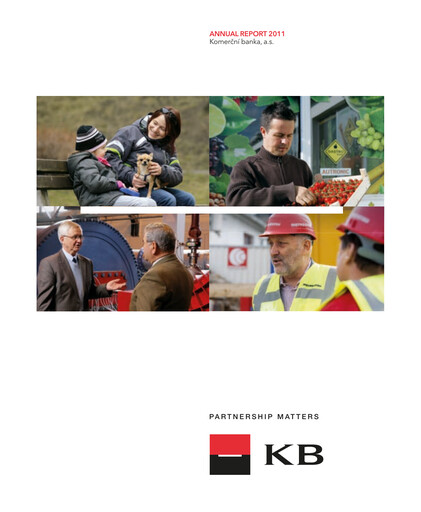 Thumbnail Komerční banka Annual Report 2011