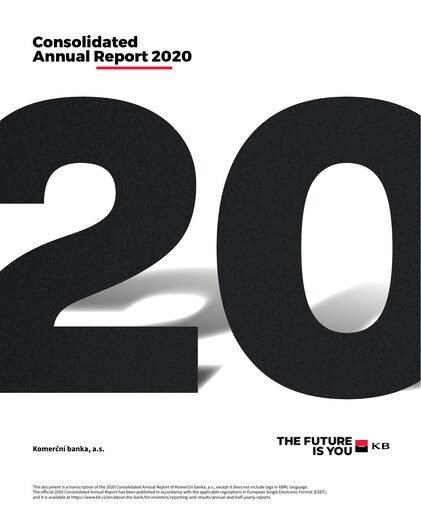 Thumbnail Komerční banka Annual Report 2020
