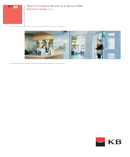 Thumbnail Komerční banka Half-year Report 2004-h1