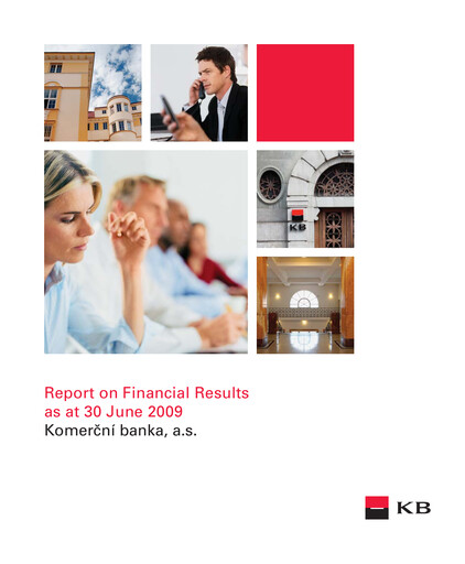 Thumbnail Komerční banka Half-year Report 2009-h1