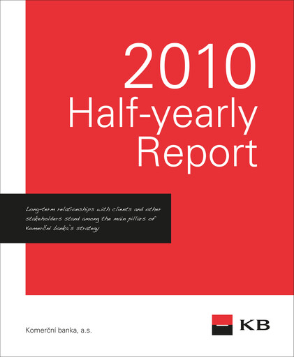 Thumbnail Komerční banka Half-year Report 2010