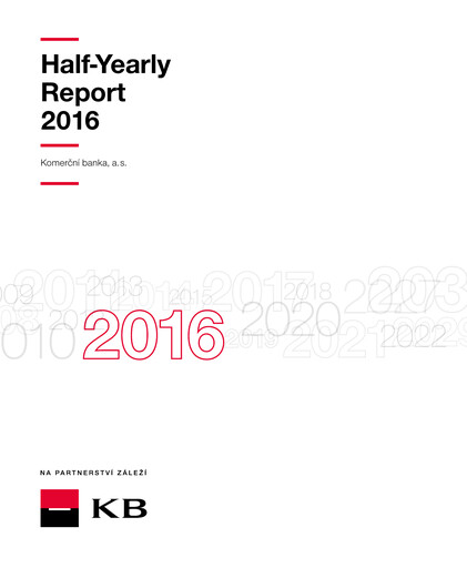 Thumbnail Komerční banka Half-year Report 2016