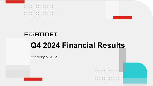 Vorschaubild Fortinet Quartalsbericht 2024-q4