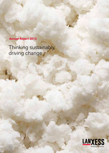 Thumbnail Lanxess Annual Report 2012