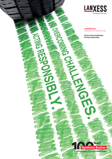 Thumbnail Lanxess Financial Statement 2009