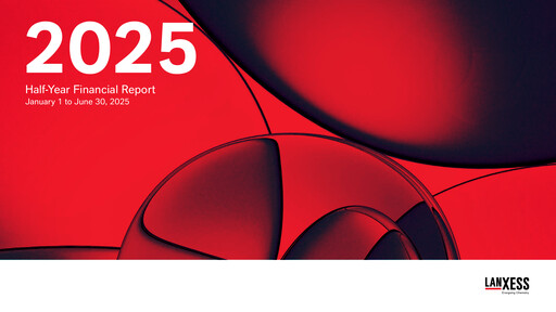 Thumbnail Lanxess Half-year Report 2025-h1