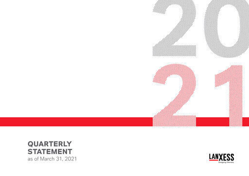 Thumbnail Lanxess Quarterly Report 2021-q1
