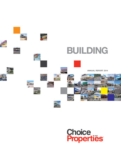 Thumbnail Choice Properties REIT Annual Report 2014