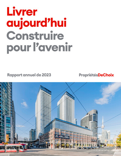 Thumbnail Choice Properties REIT Annual Report 2023