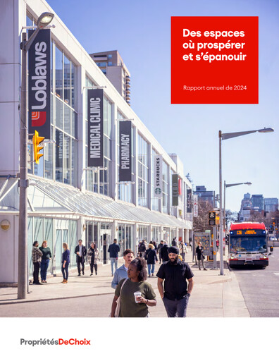 Thumbnail Choice Properties REIT Annual Report 2024