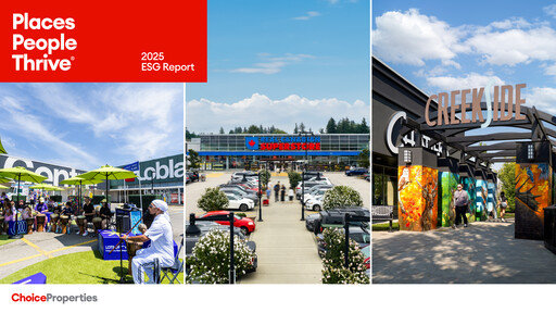 Thumbnail Choice Properties REIT ESG Report 2025