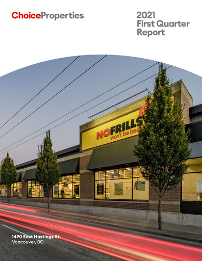 Thumbnail Choice Properties REIT Quarterly Report 2021-q1