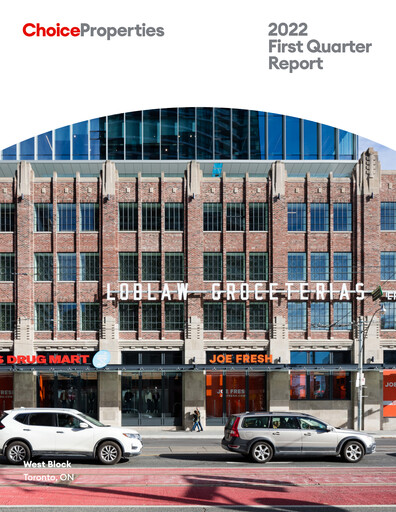 Thumbnail Choice Properties REIT Quarterly Report 2022-q1