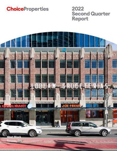 Thumbnail Choice Properties REIT Quarterly Report 2022-q2
