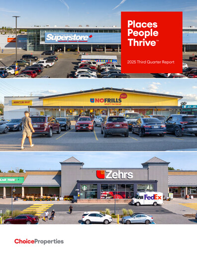 Thumbnail Choice Properties REIT Quarterly Report 2025-q3