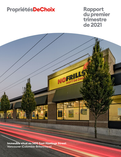 Thumbnail Choice Properties REIT Quarterly Report 2021-q1