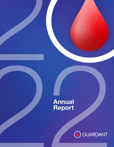 Thumbnail Guardant Health
 Annual Report 2022
