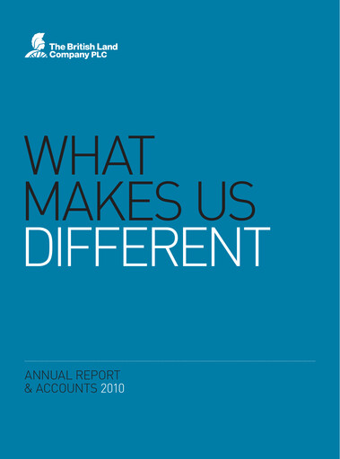 Thumbnail British Land
 Annual Report 2010