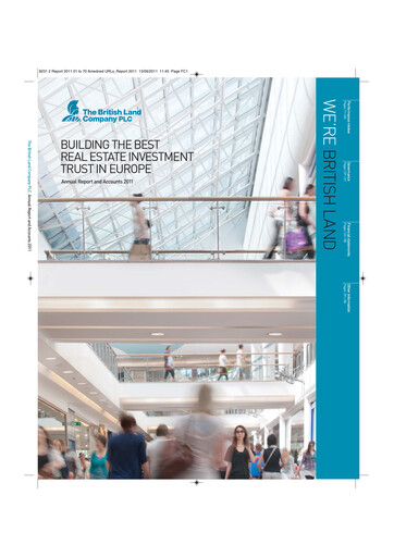 Thumbnail British Land
 Annual Report 2011