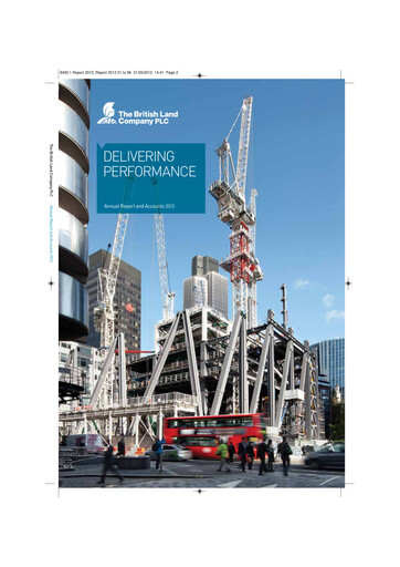 Thumbnail British Land
 Annual Report 2012