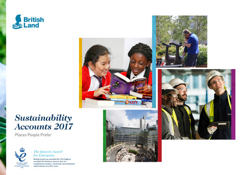 Thumbnail British Land
 Sustainability Report 2017