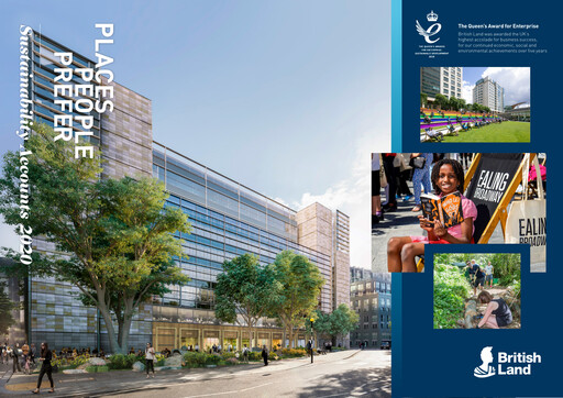 Thumbnail British Land
 Sustainability Report 2020