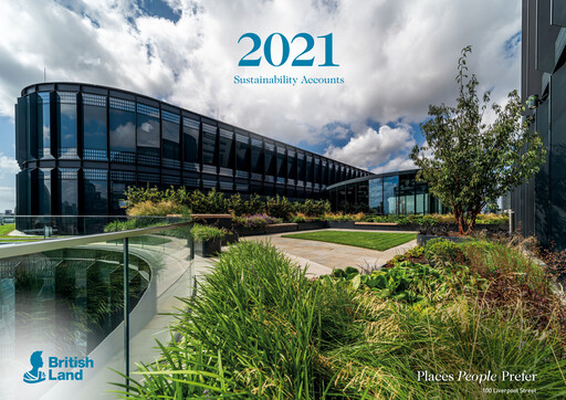 Thumbnail British Land
 Sustainability Report 2021