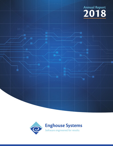Thumbnail Enghouse Systems Annual Report 2018