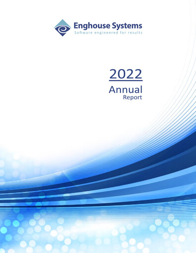 Thumbnail Enghouse Systems Annual Report 2022